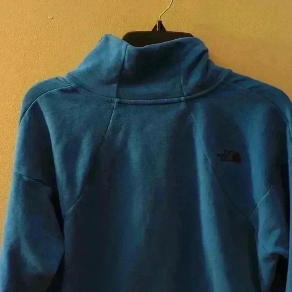 The North Face quarter zip sweatshirt, blue large - Picture 8 of 12